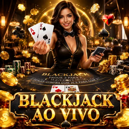 Sala de blackjack ao vivo